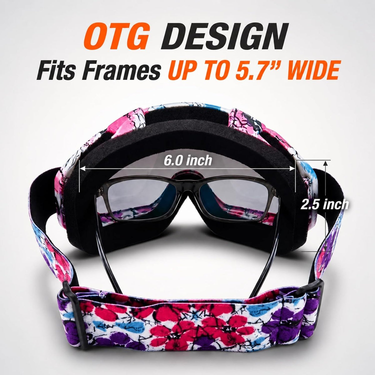 Dirt Bike Goggles - ATV Motorcycle Motocross UTV MX MTB Riding Goggles