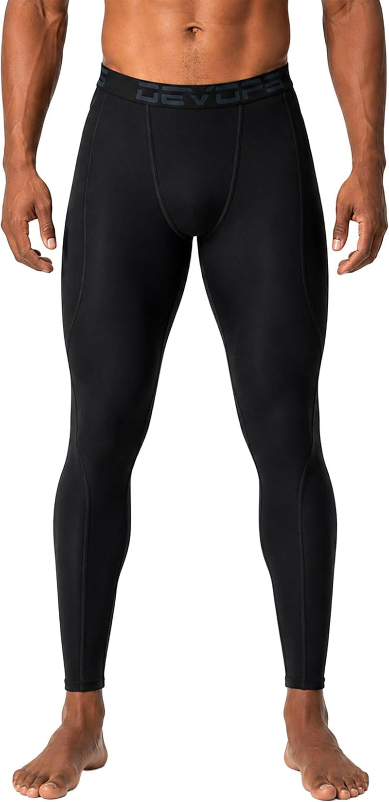 2-3 Pack Men'S Compression Pants Leggings Pocket or Non-Pocket
